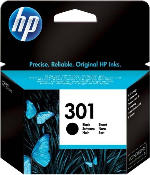 Black Inkjet Cartridge HP 301