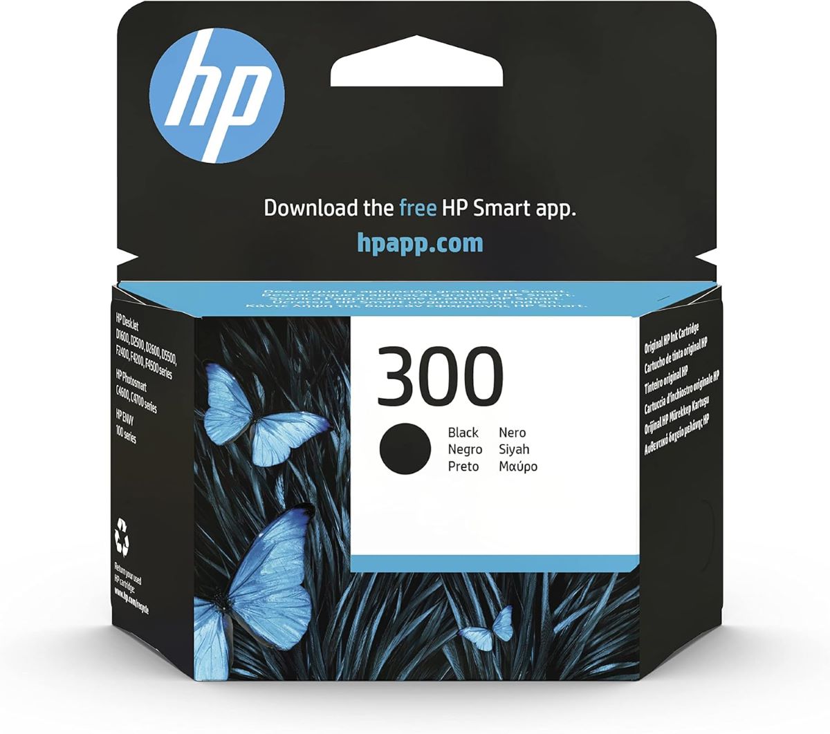 Black Inkjet Cartridge HP 300