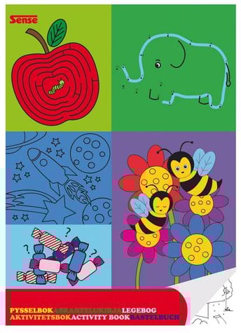 Sense - Male/opgavebog 36 sider