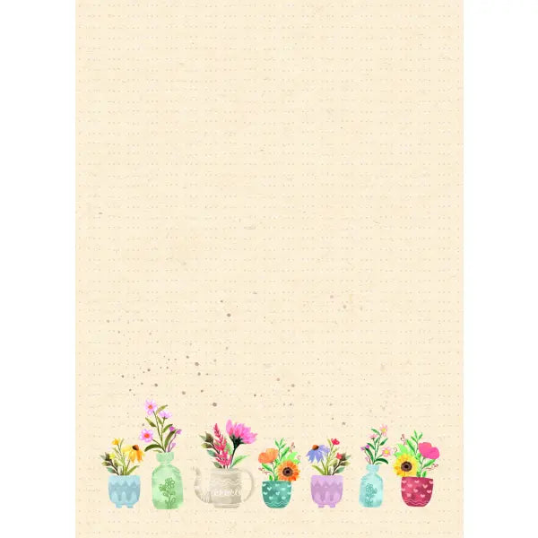 Noteblok med magnet A6 træ brun 60 ark