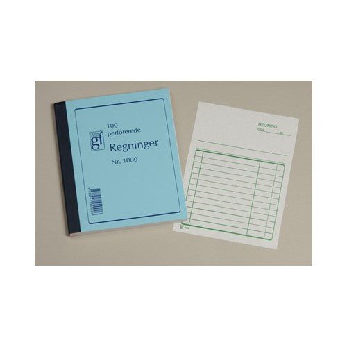 regning gf 1000 108x150mm. 100 blade