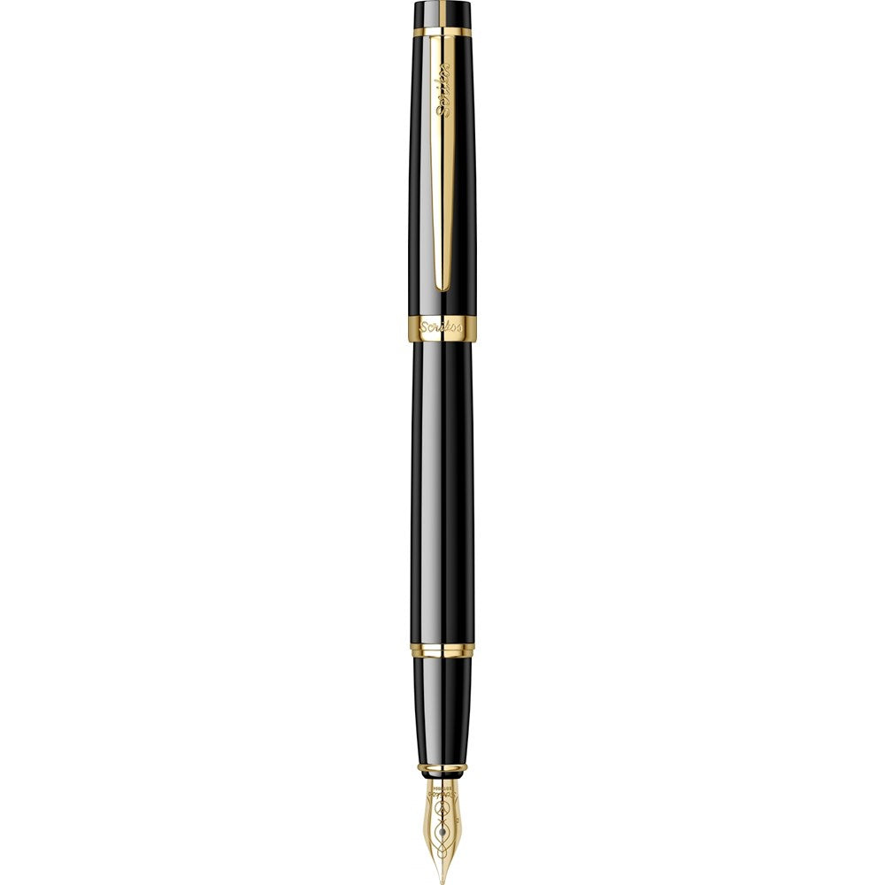 Scrikss Fyldepen Sort og Guld