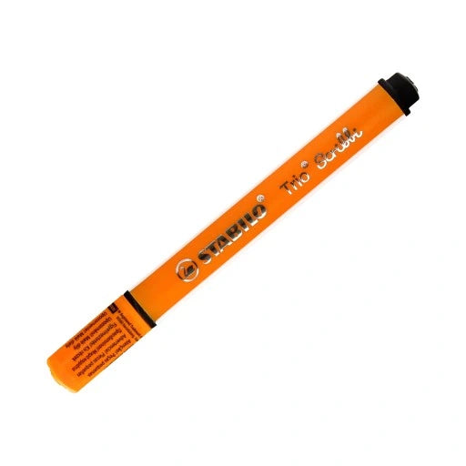 STABILO Trio Scribbi – Trekantet Fiberpen med Fjederspids – Mange Farver