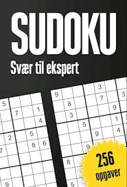 Sudoku - Svær til ekspert