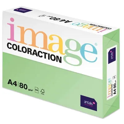 Image Coloraction - Kopierpapier 80g, Forest, A4, 500 Ark.