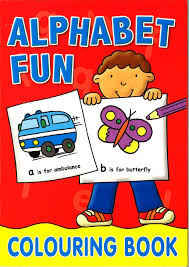 Alphabet Farvelægningsbog