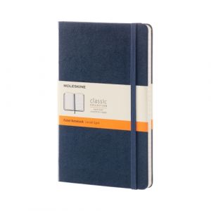 Moleskine Classic Hard Linjeret Large Blå