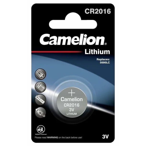 Camelion - CR2016 - 3 V - Lithium Batteri