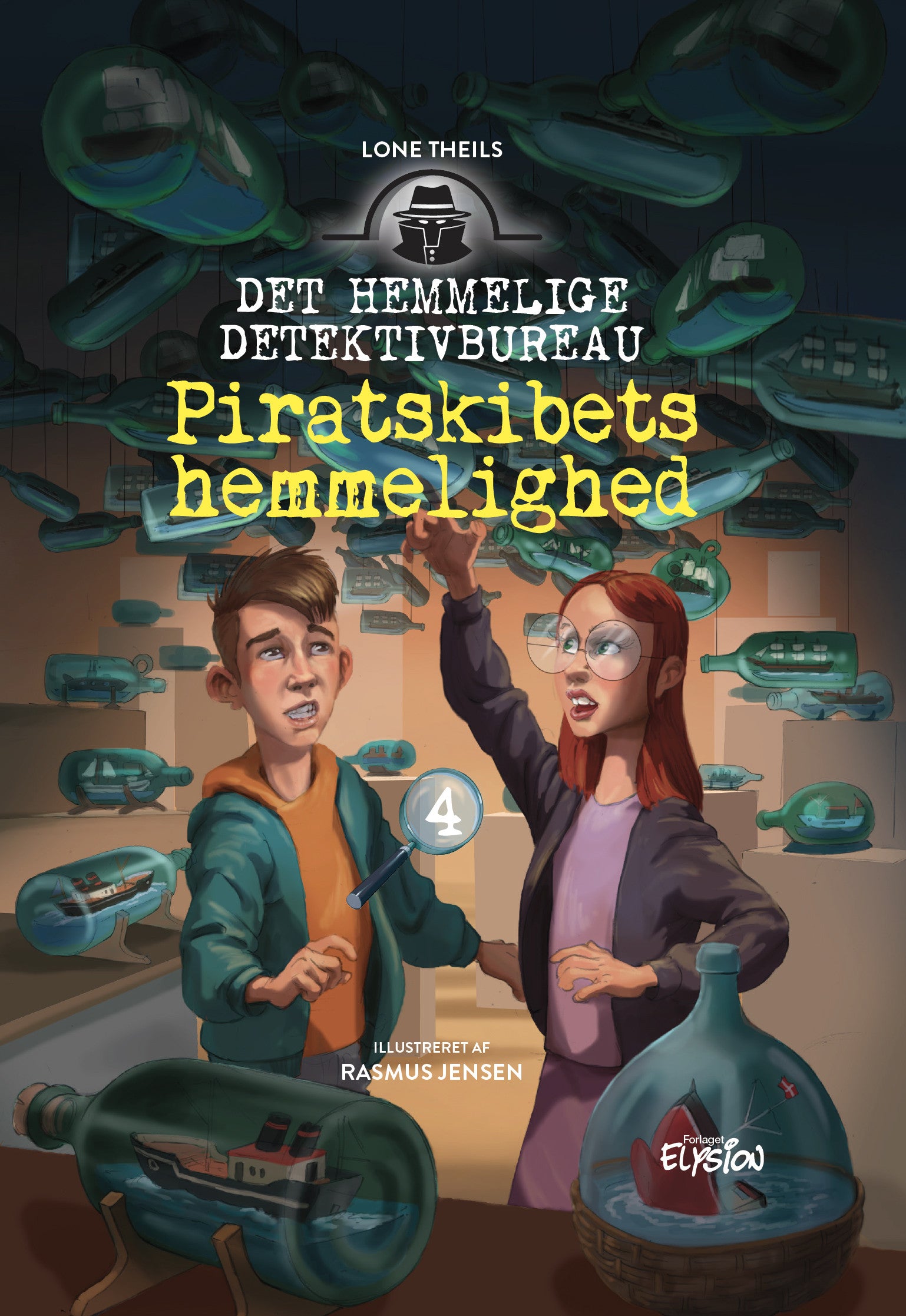 Piratskibets hemmelighed Det Hemmelige Detektivbureau 4