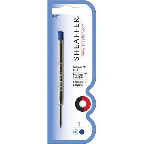 Sheaffer ballpoint "T" refill Blå M