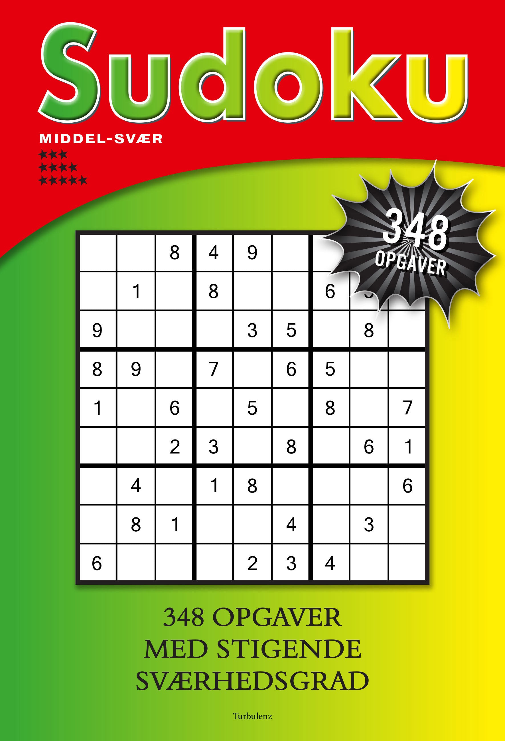Sudoku: Middel-svær *****