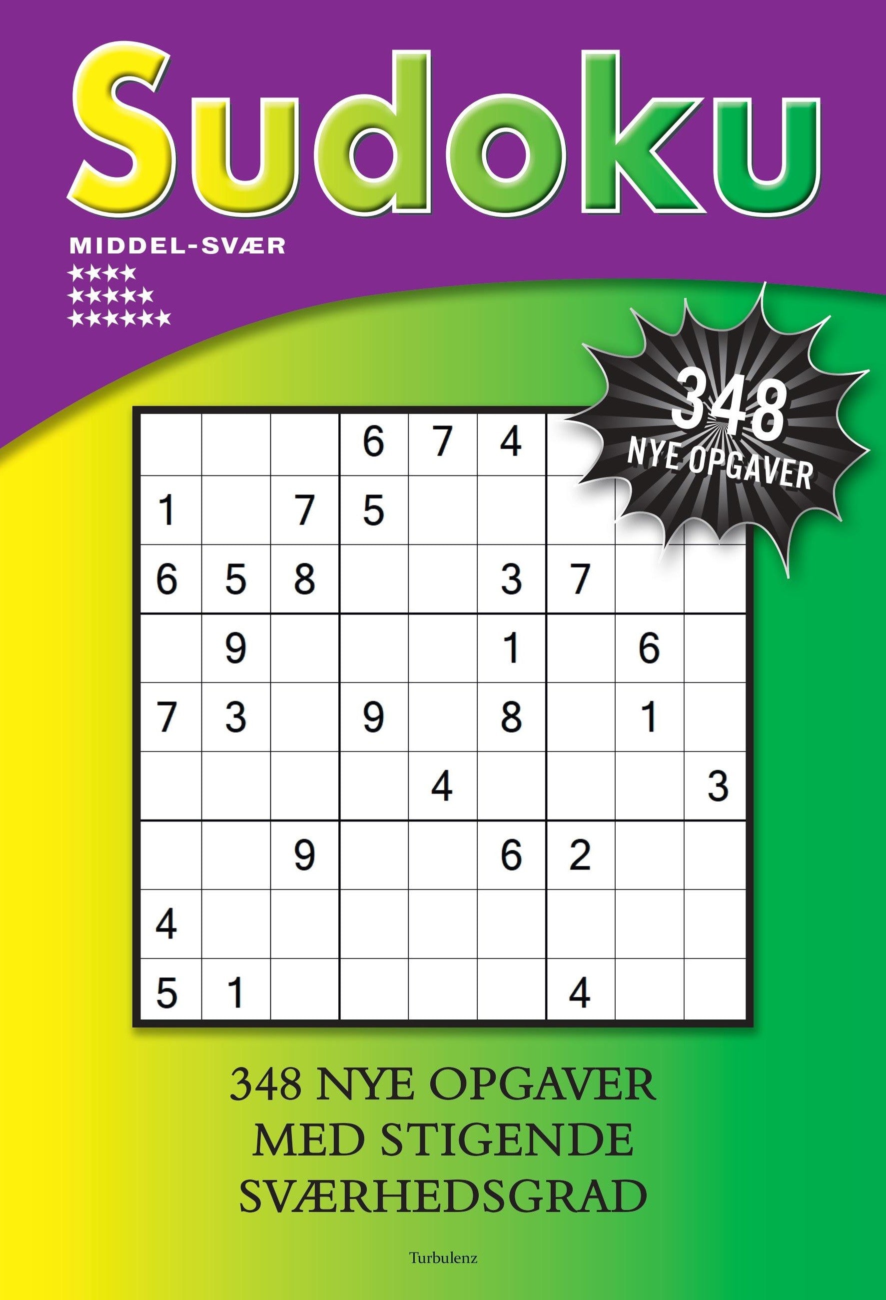 Sudoku: Middel-svær ******