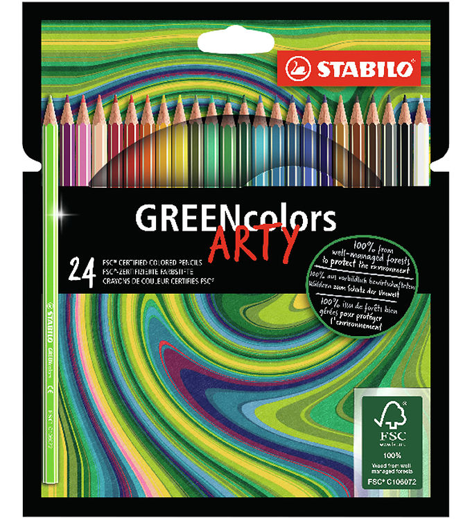 Stabilo - GREENcolors Arty 24 stk