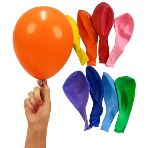 Balloner flere farver Ø23 cm. 30 stk