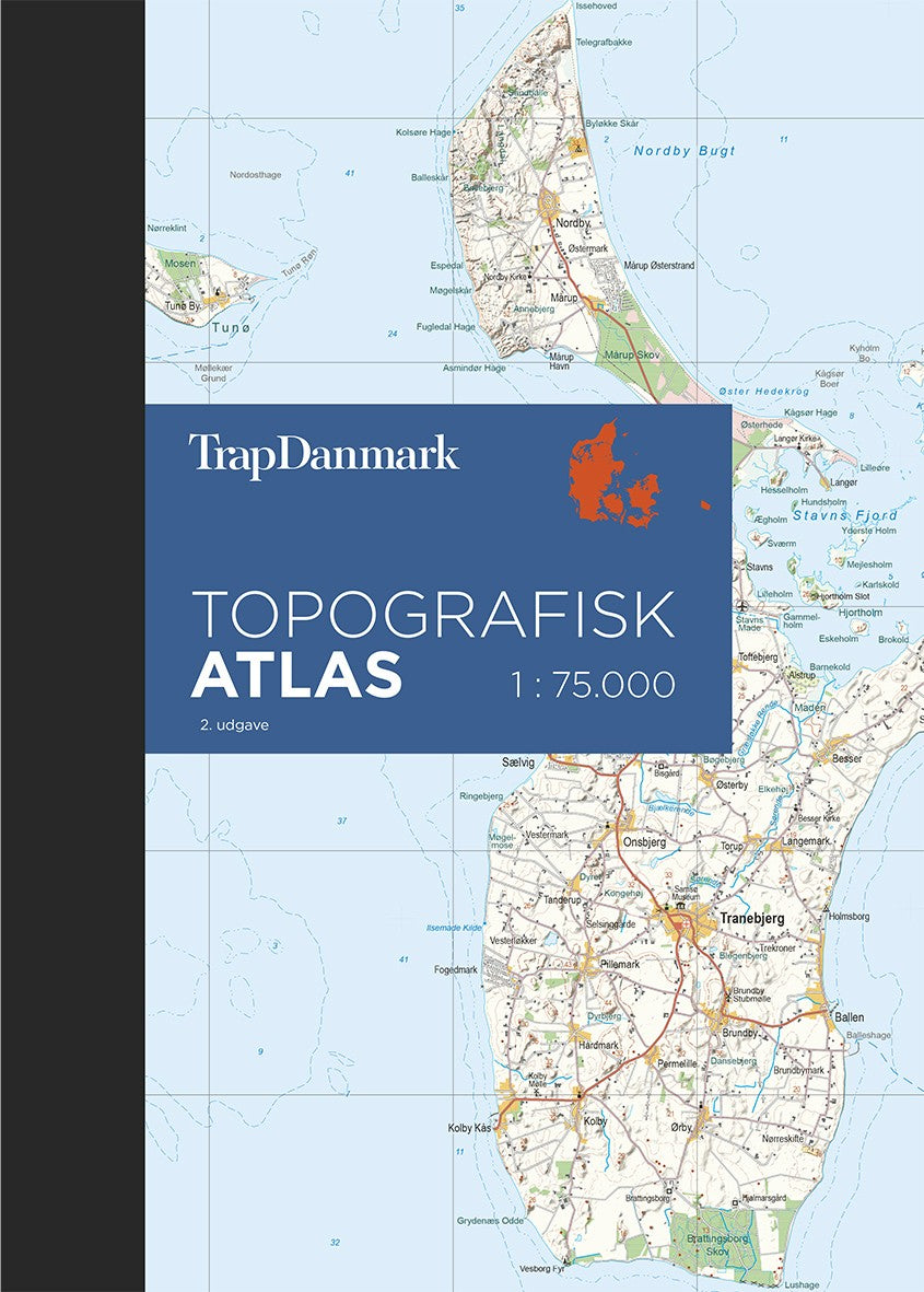 Trap Danmark Topografisk Atlas