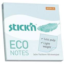 Notesblok ECO 76x76 100 Blad Blå