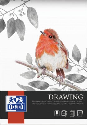 Oxford Drawing Pad, A4, 40ark, 160g