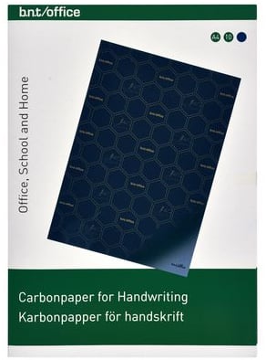 Carbonpapir A4 10 Pakke Blå