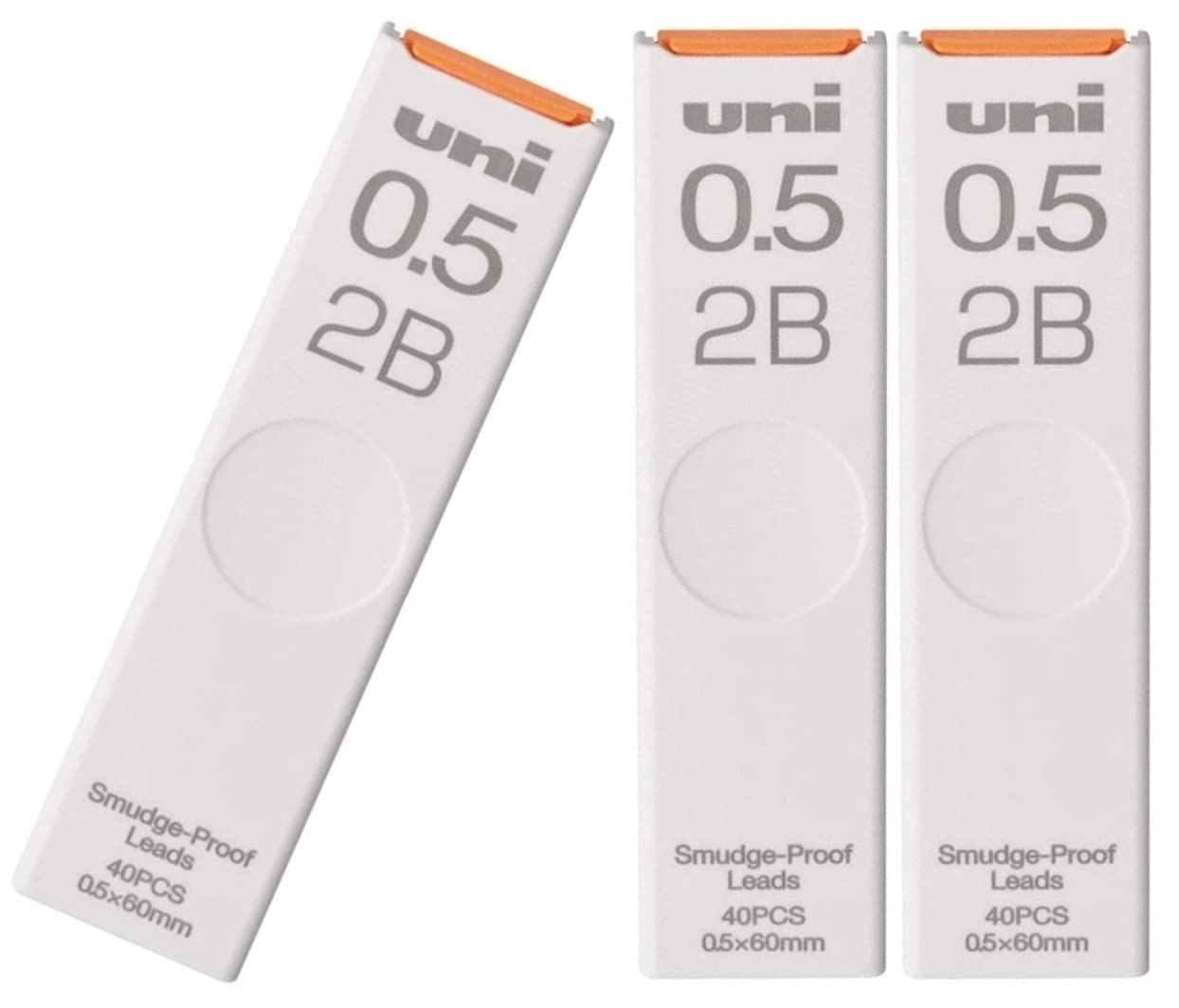 uni 0.5mm 2B stifter