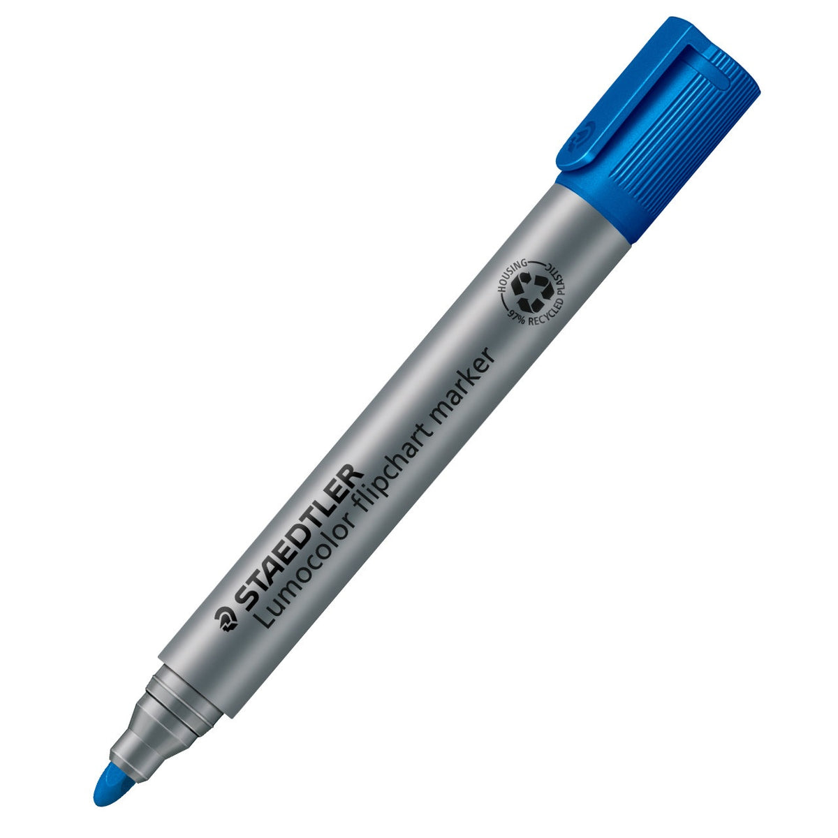 lumocolor flip c-marker 2mm blå