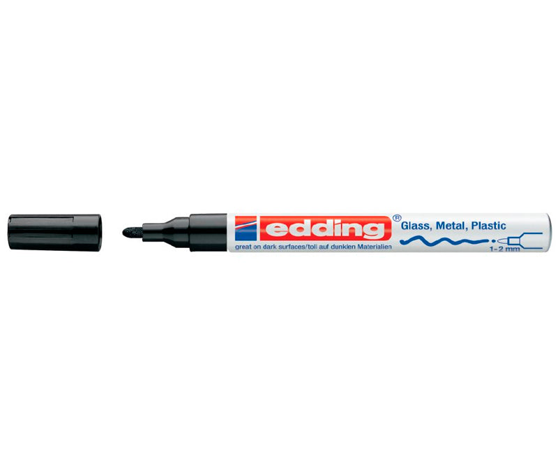 Edding 751 - Paint Marker 1-2 mm - Sort